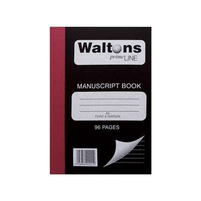 Croxley Manuscript Book Feint & Margin A5 96 Page JD6245