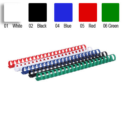 Waltons Primeline 20mm Plastic Combo Binding Elements (Each)