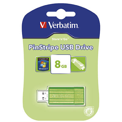 Verbatim Flashdrive USB 2.0 16GB Pinstripe Matt