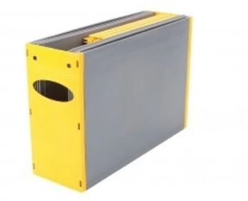 Optiplan (NEW) Plastic Container A4 325mm Flat Packed (Pack 5)