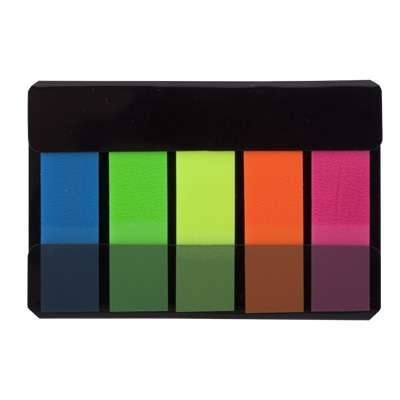 Waltons PrimeLine Self-Adhesive Neon Film Index Dispenser Pack 5