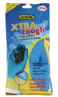 Addis Household Gloves Heavy Duty Large 7409