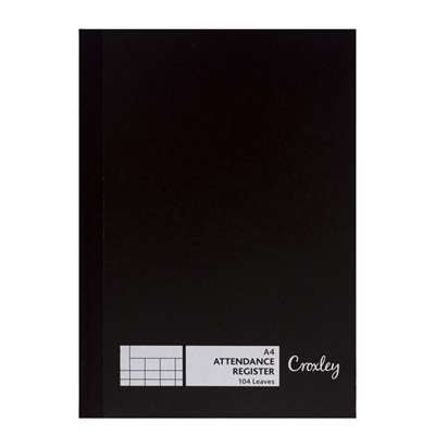 Croxley Attendance Register Quad & Ruled A4 104 pages JD285