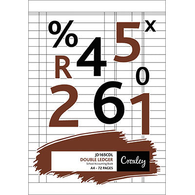 Croxley 8CC Creditors Journal Accounting Book A4 72 Page