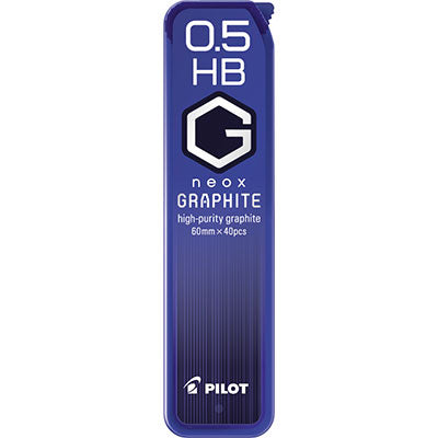 Pilot Neox Graphite Leads HB 0.5mm 20 Per Tube