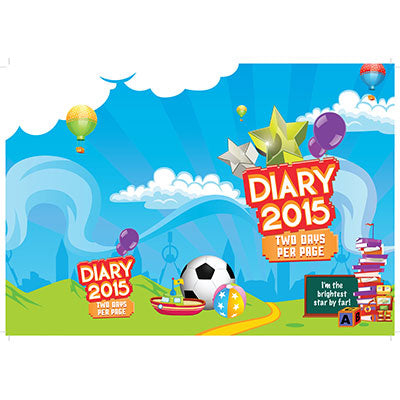 SAD 2 Days-A-Page Diary Soft Cover A5 168 Page