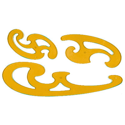 French Curves Set Of 3