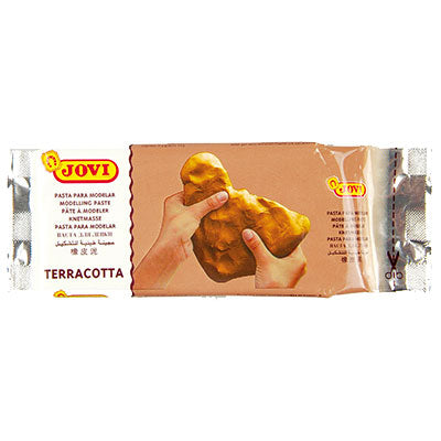 Jovi Air Hardening Modelling Paste Terracotte 500gr