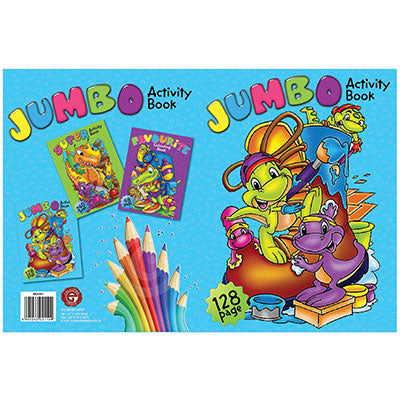 Colouring, Activity & Dot to Dot Book 128 Page