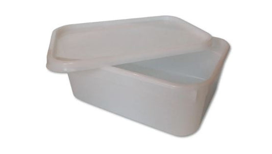 2 Litre Plastic Storage Container Rectangular with Lid