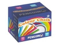 Penguin Assorted Colour Chalk Pack of 100