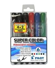 Pilot 100 Permanent Markers + Free Bullet Point Set of 4 + 2