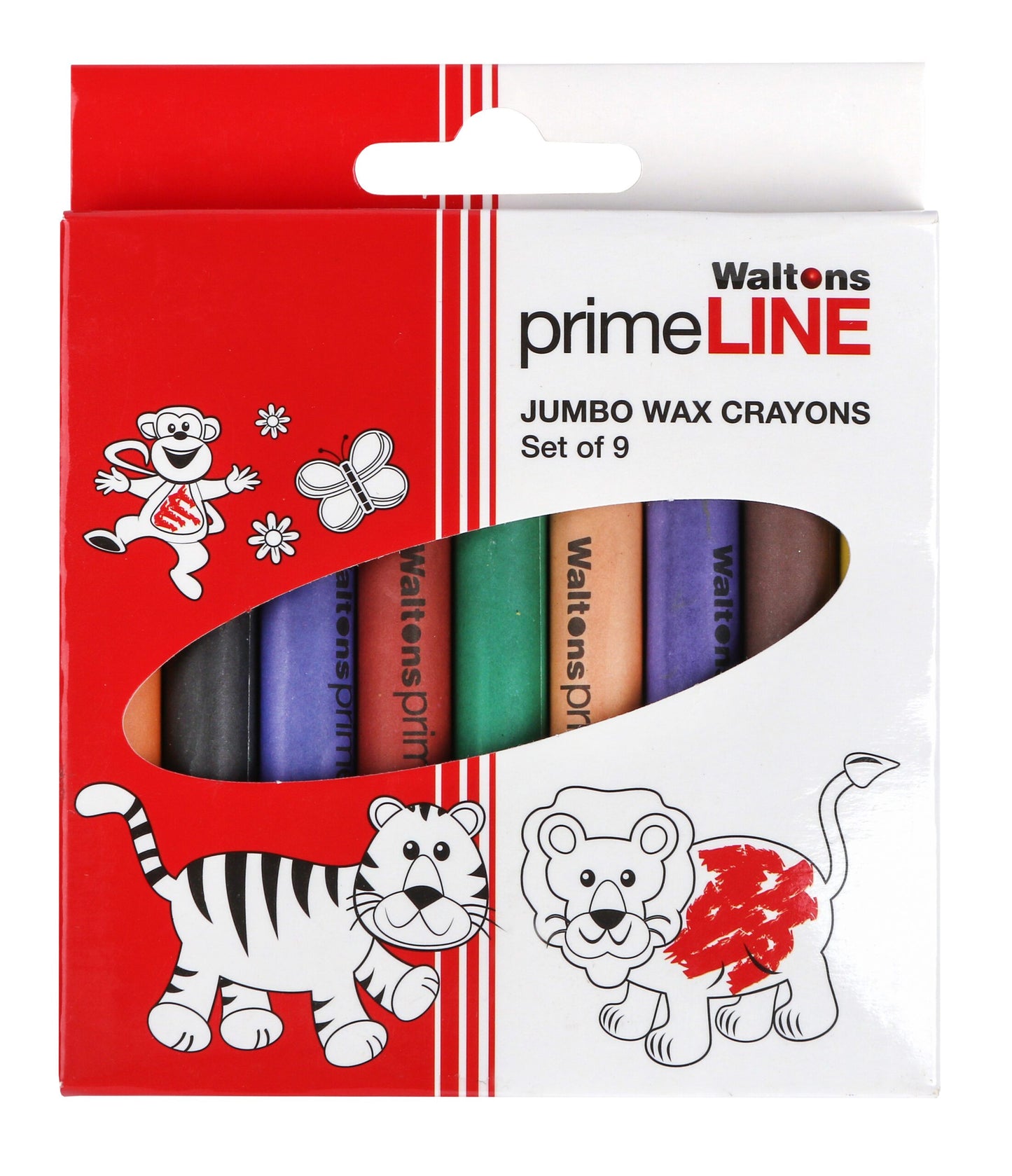 Waltons Primeline  Jumbo Wax Crayons