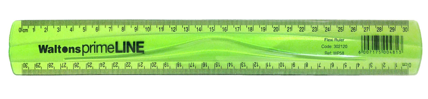 Waltons Primeline Flexi Ruler WP58