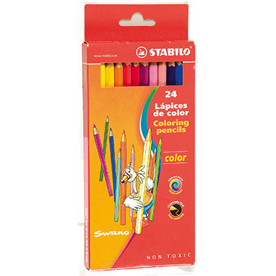 Stabilo Pencil Crayon Full Size 1924-8 Set of 24
