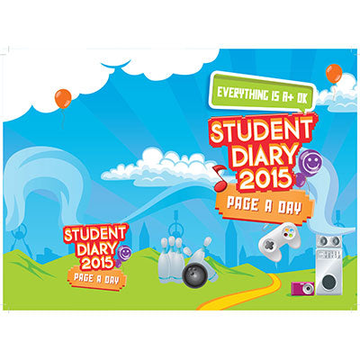 SAD Student Diary Hard Cover A5 Page-A-Day SAD20