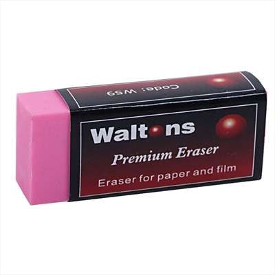 Waltons Primeline Premium Eraser Assorted Colours