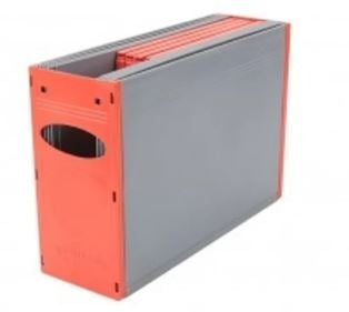 Optiplan (NEW) Plastic Container A4 325mm Flat Packed (Pack 5)