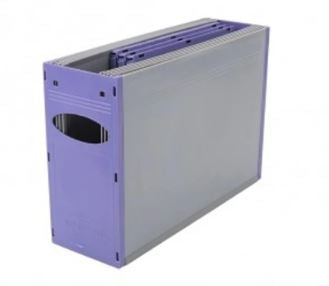 Optiplan (NEW) Plastic Container A4 325mm Flat Packed (Pack 5)