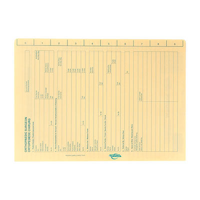 OPTIPLAN 720 Ortho Medical File A4  (Pack of 100)
