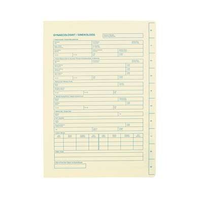 OPTIPLAN 730 Gynaecologist Medical File A4 (Pack of 100)