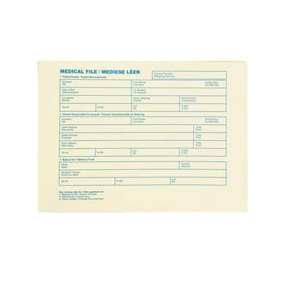 Optiplan 745 Medical Files Standard A5 120gsm (Pack of 100)