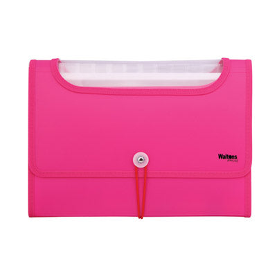 Waltons Primeline Concertina PVC File 13 Pocket KA4