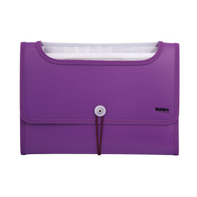 Waltons Primeline Concertina PVC File 13 Pocket KA4