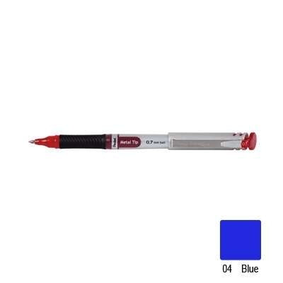 Pentel Energel Rollerball Pen Metal Tip 0.7mm BL17