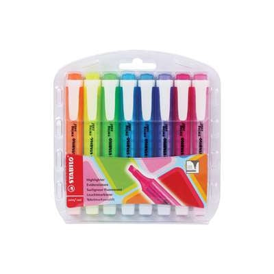 Stabilo swing thin highlighters Set of 8 270-8
