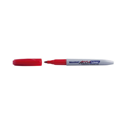 Monami Accu Liner Permanent Marker Fine (Each)