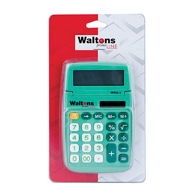 Waltons Primeline Calculator Pocket 12 Digit WRG1
