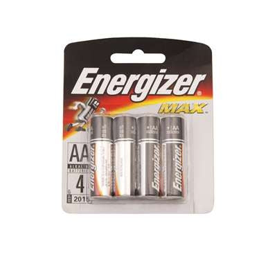 Energizer Max AA  4 Pack (E300162002)