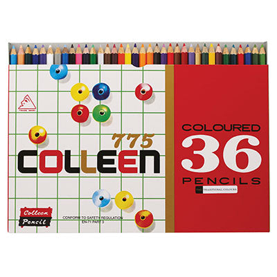 Colleen Colour Pencil Crayons Set of 36