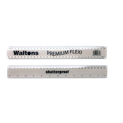 Waltons Primeline Premium Tinted Ruler 30cm