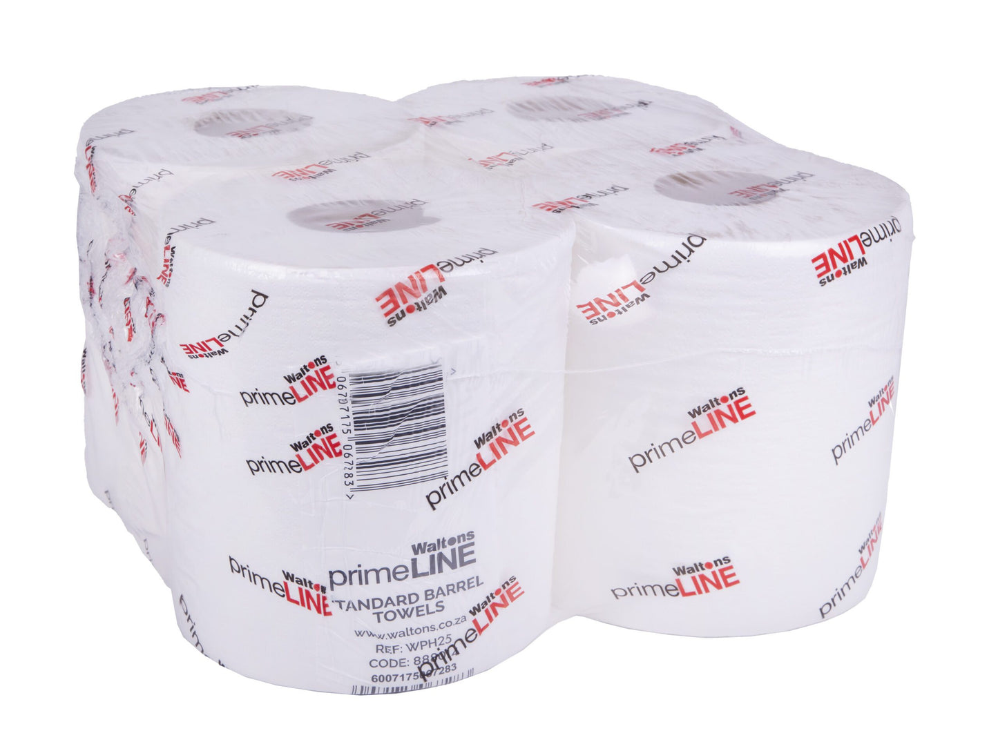 Waltons Primeline Standard Barrel Towels Pack of 4 (Each)