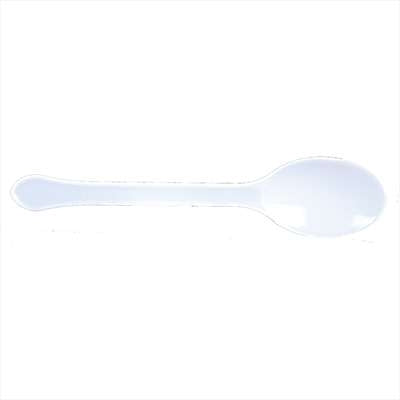 Generic Teaspoon White Plastic (Pack 500)