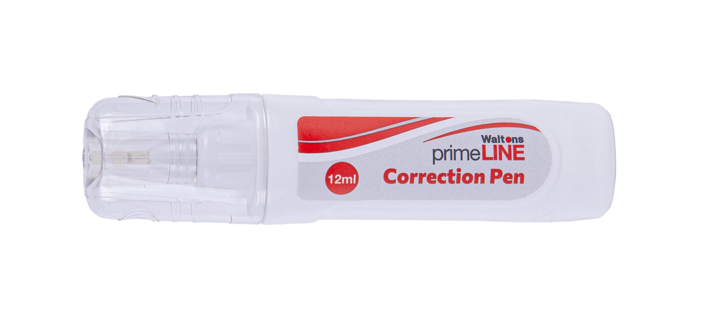 Waltons Primeline Correction Pen 12ml WP84 (Each)