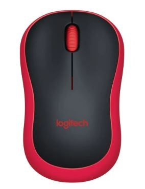 Logitech M185 Wireless Mouse Red Flag